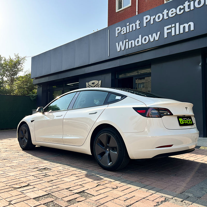 High Glossy Simply White Vinyl Wrap