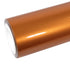 Glossy Metallic Bronze Orange Vinyl Wrap