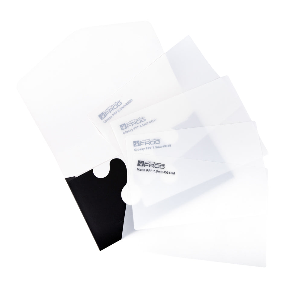 A5 Paint Protection Film Sample Kit K series