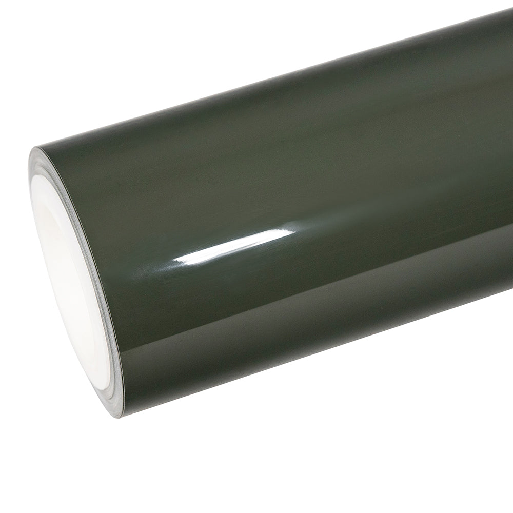 High Glossy Rifle Green Vinyl Wrap