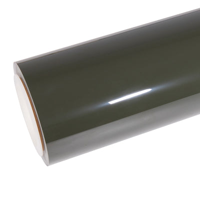 High Glossy Rifle Green Vinyl Wrap