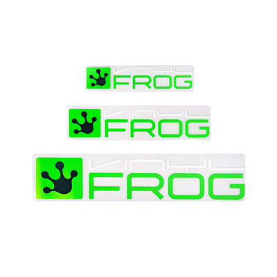 Vinyl Frog Sticker