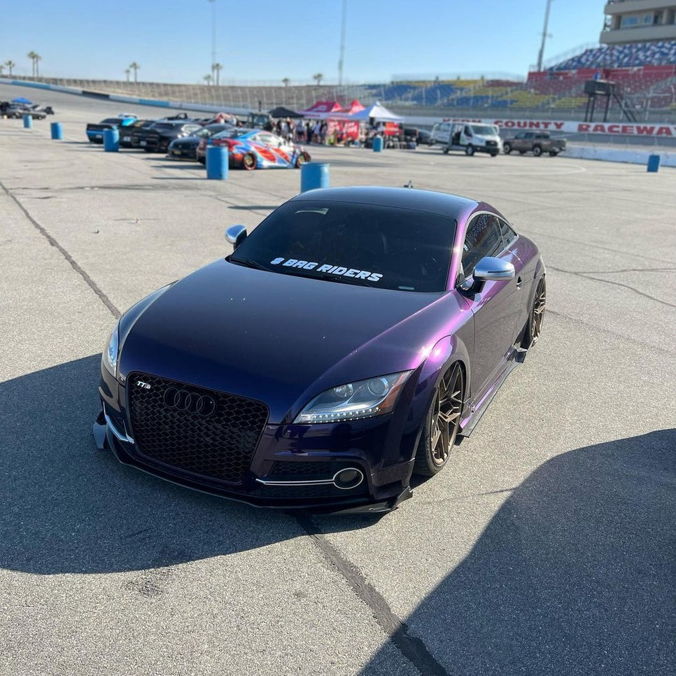 Glossy Metallic Midnight Purple Vinyl Wrap