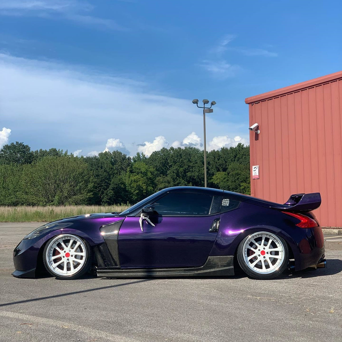 Glossy Metallic Midnight Purple Vinyl Wrap