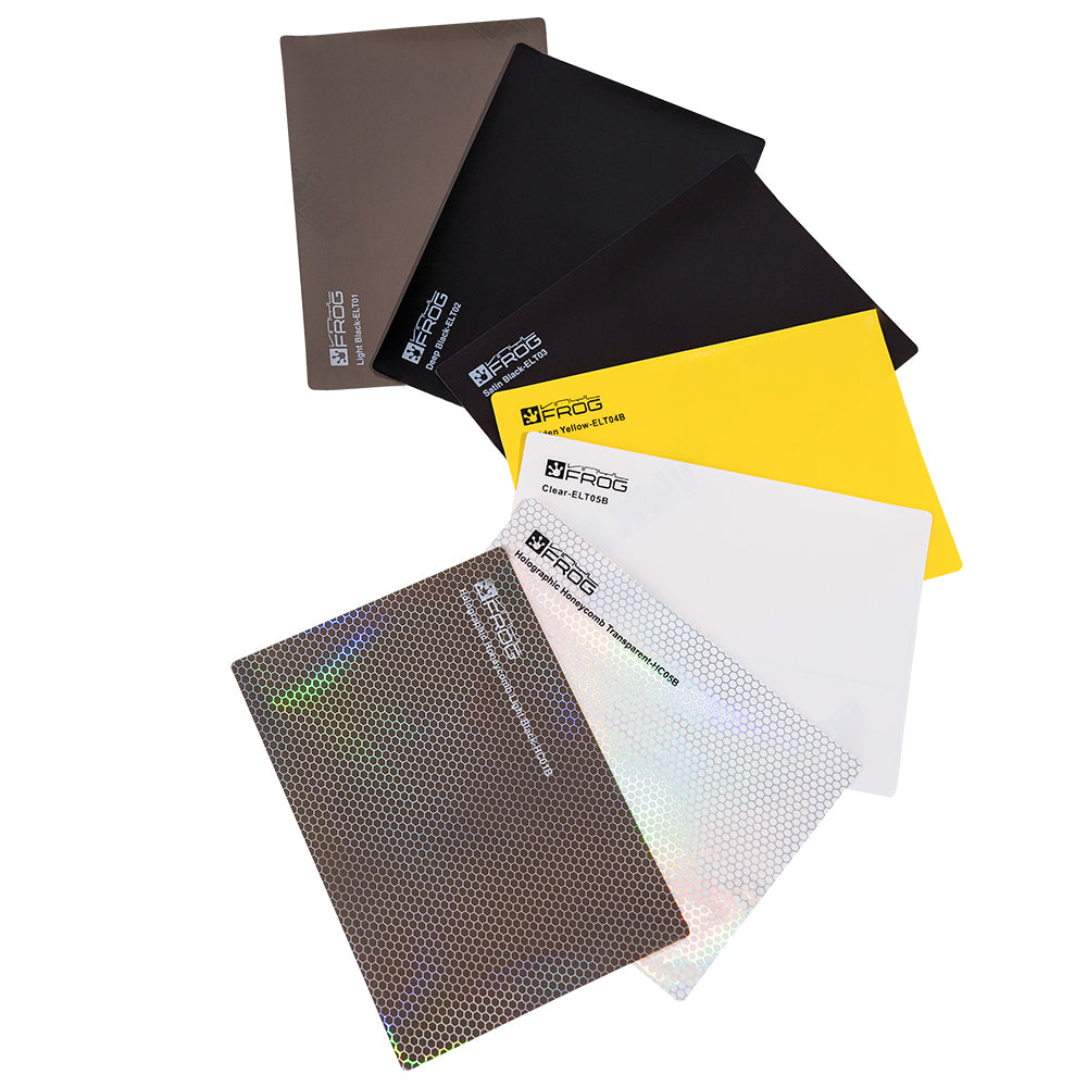 Self-healing Deep Black Headlight Tint Film