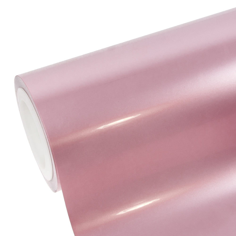 Glossy Metallic Passion Pink Vinyl Wrap