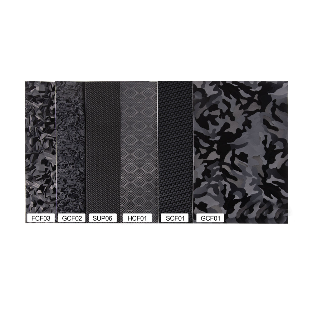 Carbon Fiber Vinyl Wraps A4 Samples
