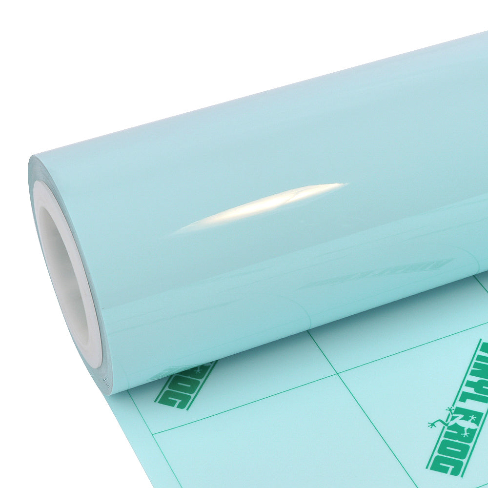 Super Glossy Glacier Blue Vinyl Wrap