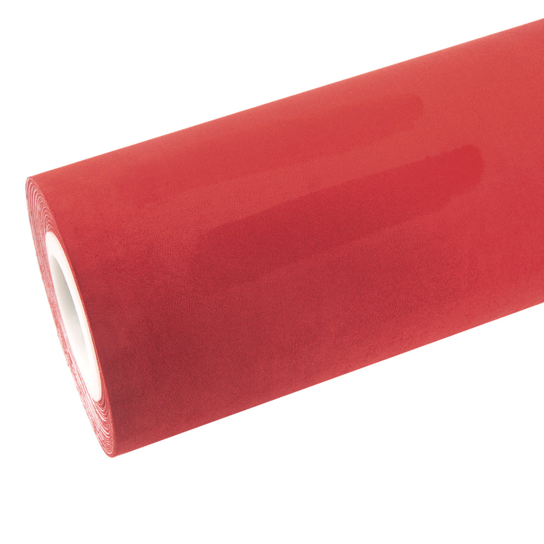 Spanish Red Interior Car Wrap Film