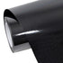 Gloss Classic Black Carbon Fiber Vinyl Wrap