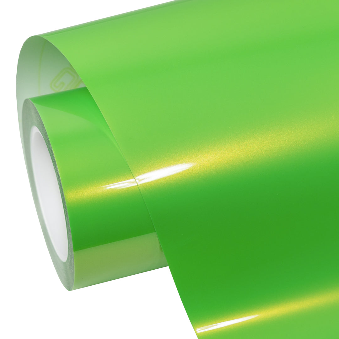 Candy Metallic Neon Green vinyl wrap