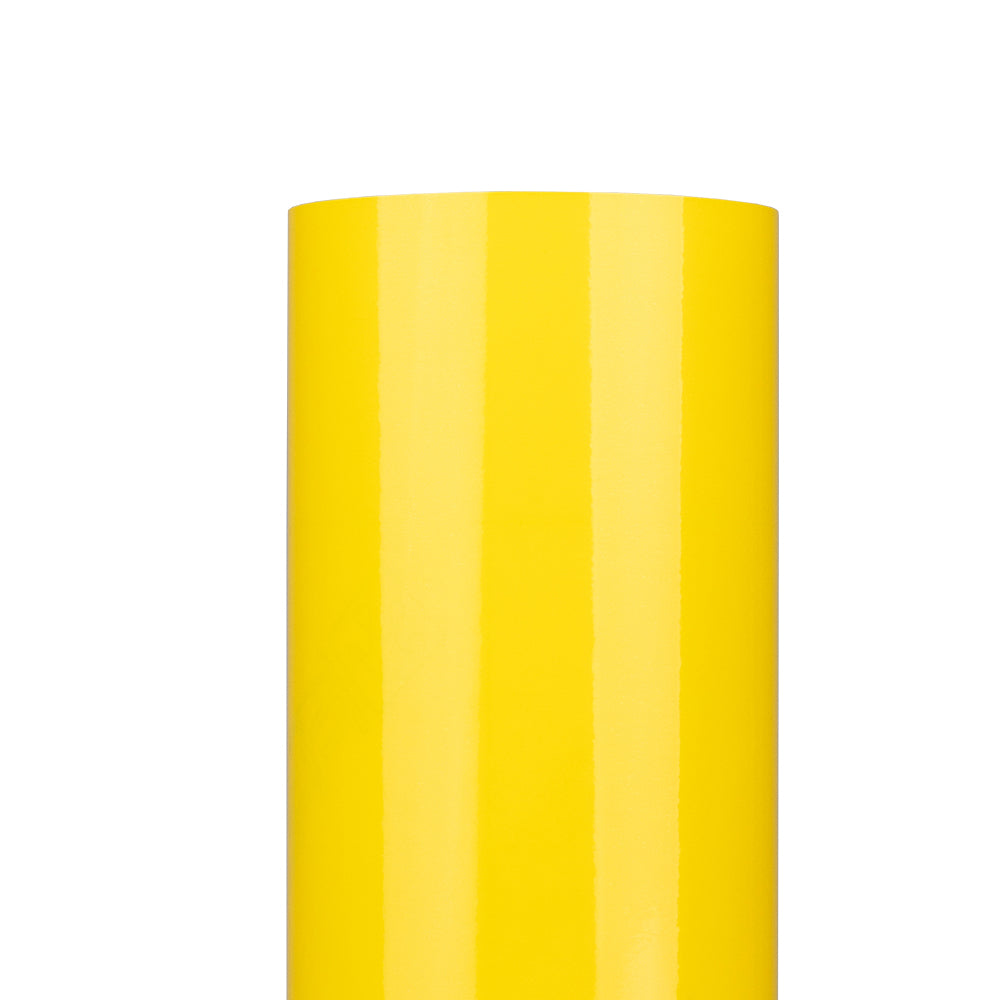 Golden Yellow Headlight Film with Air Channel Paper Liner