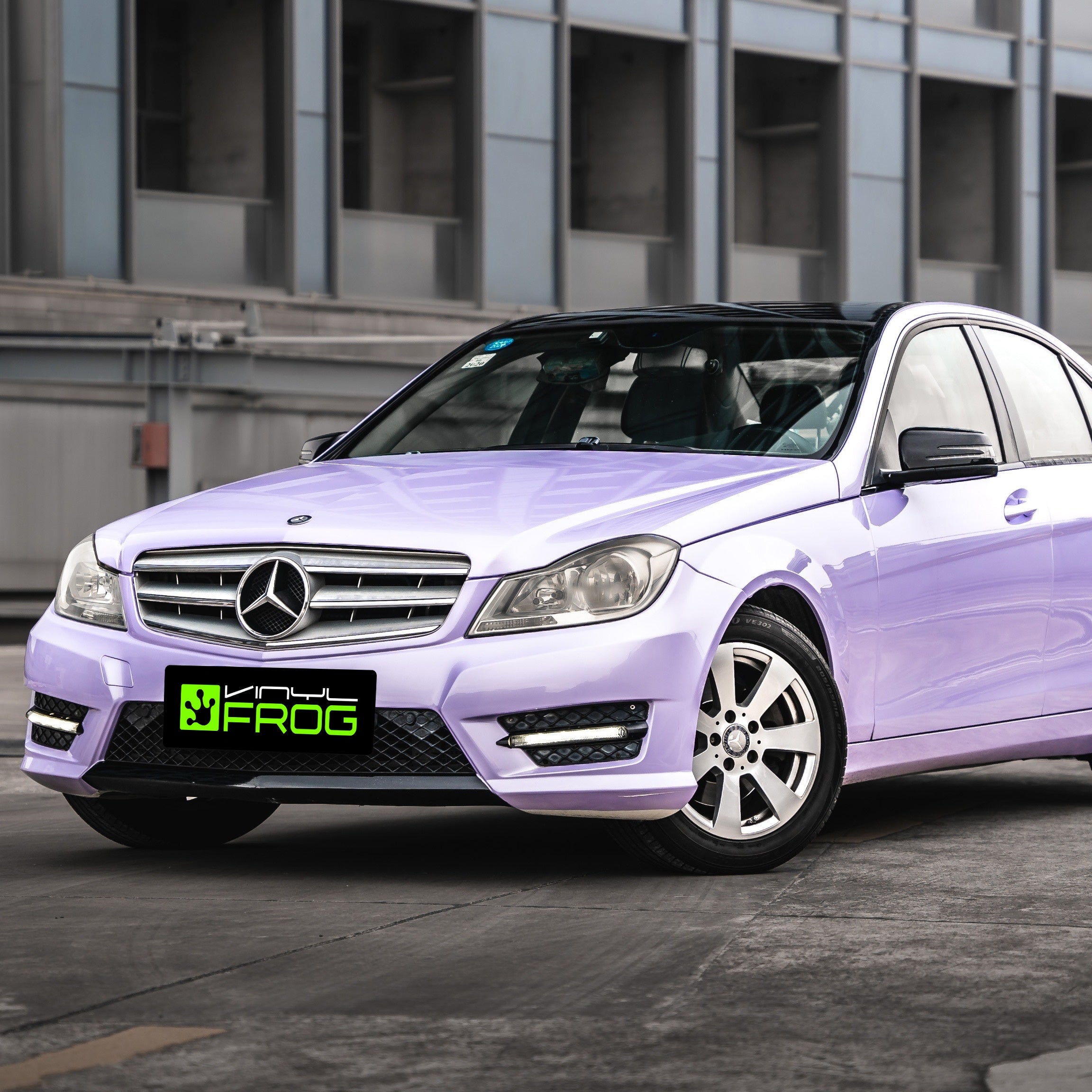 Super Glossy Periwinkle Purple Vinyl Wrap
