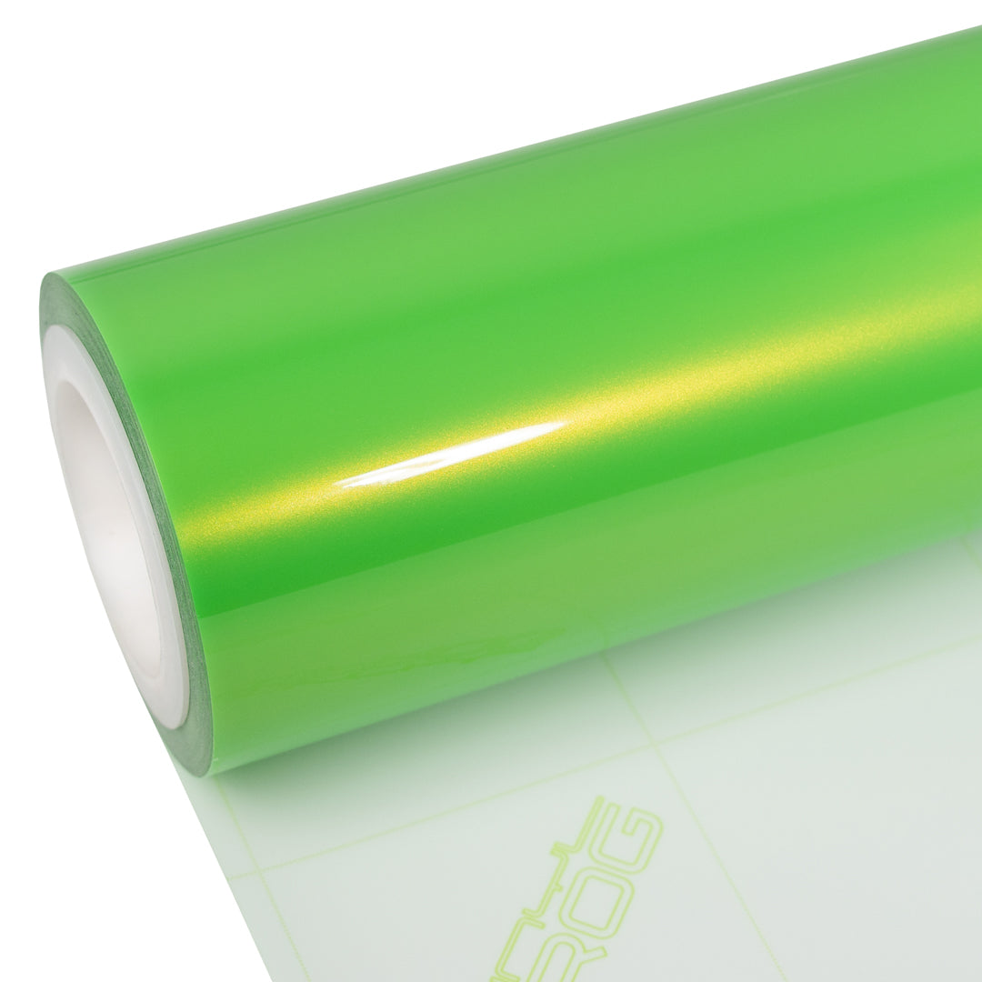 Candy Metallic Neon Green vinyl wrap