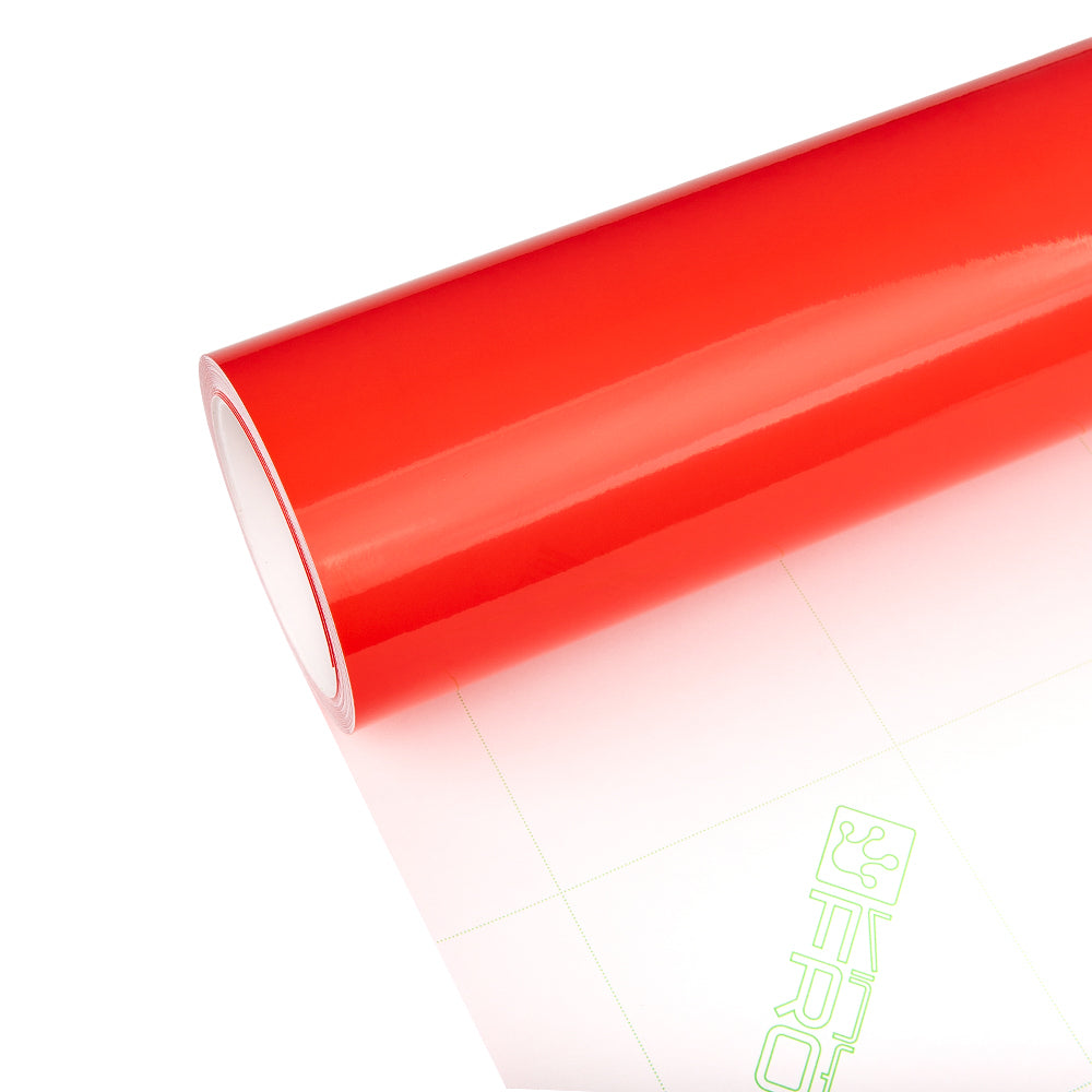 Red Headlight Film with Air Channel Paper Liner