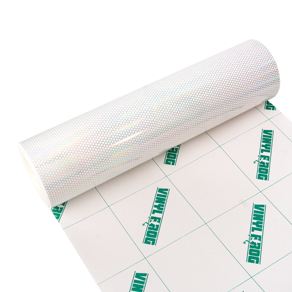 Clear Holographic Honeycomb Headlight Film with Air Channel Paper Liner