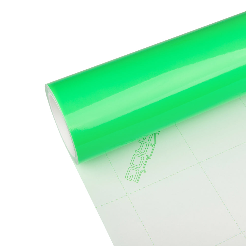 Green Headlight Film with Air Channel Paper Liner