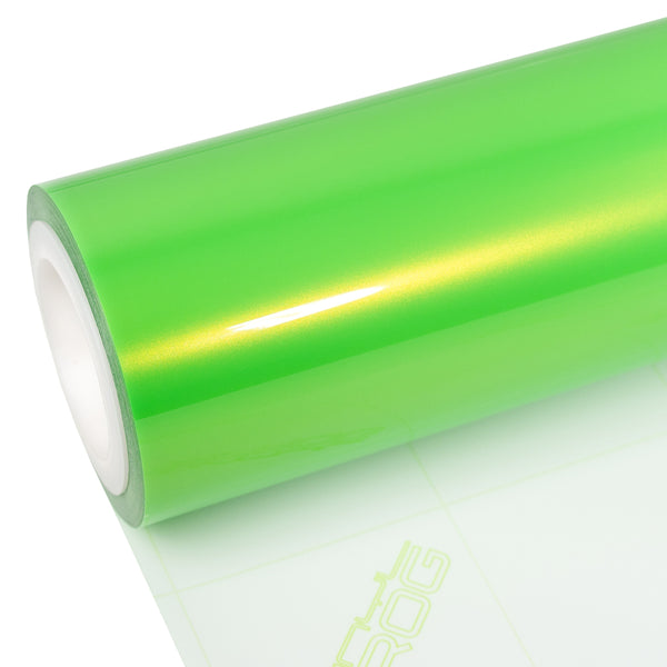 Candy Metallic Neon Green vinyl wrap