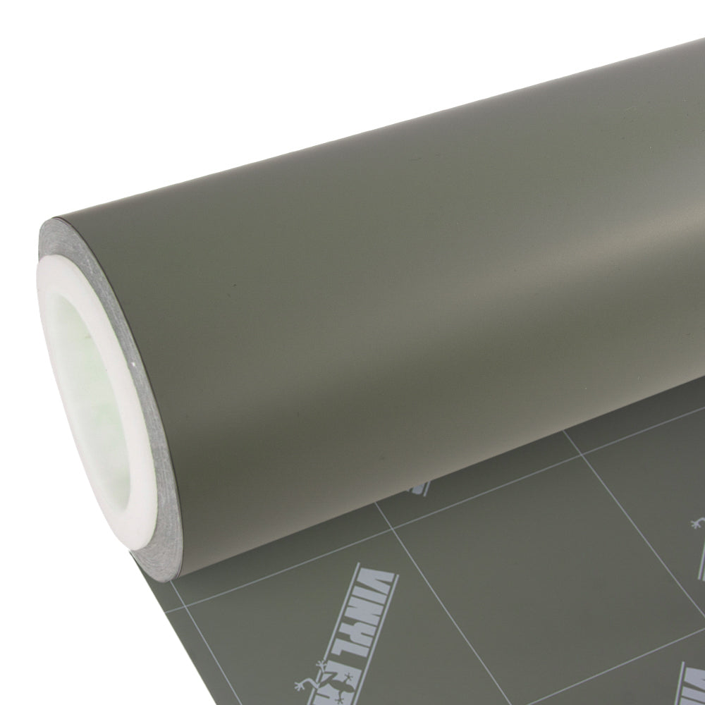 Matte Silk Khaki Green Vinyl Wrap vinylfrog