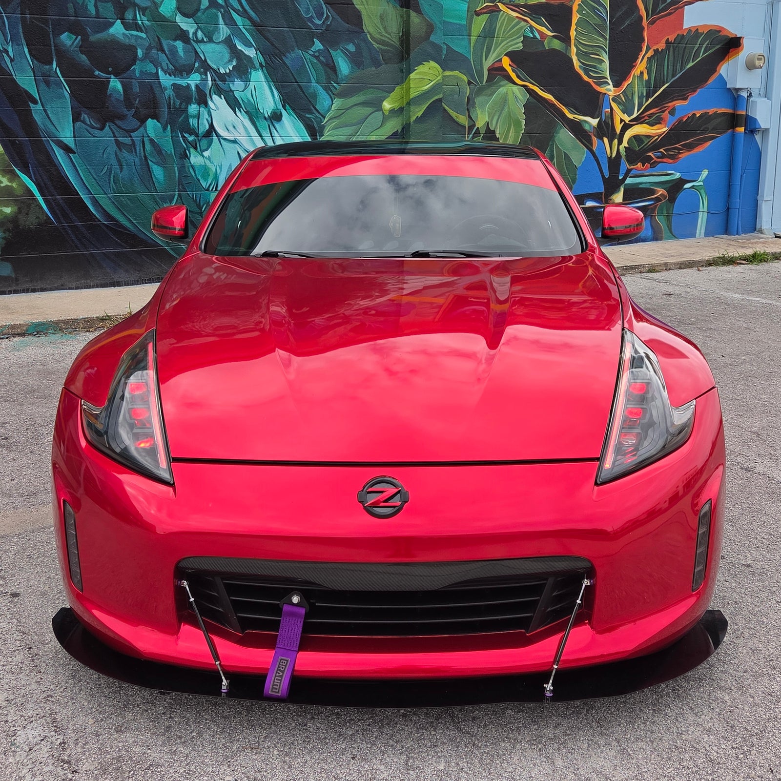 Glossy Metallic Vampire Red Vinyl Wrap