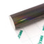 2 in 1 Light Black & Clear Holographic Honeycomb Headlight Film Kit with Air Channel Paper Liner