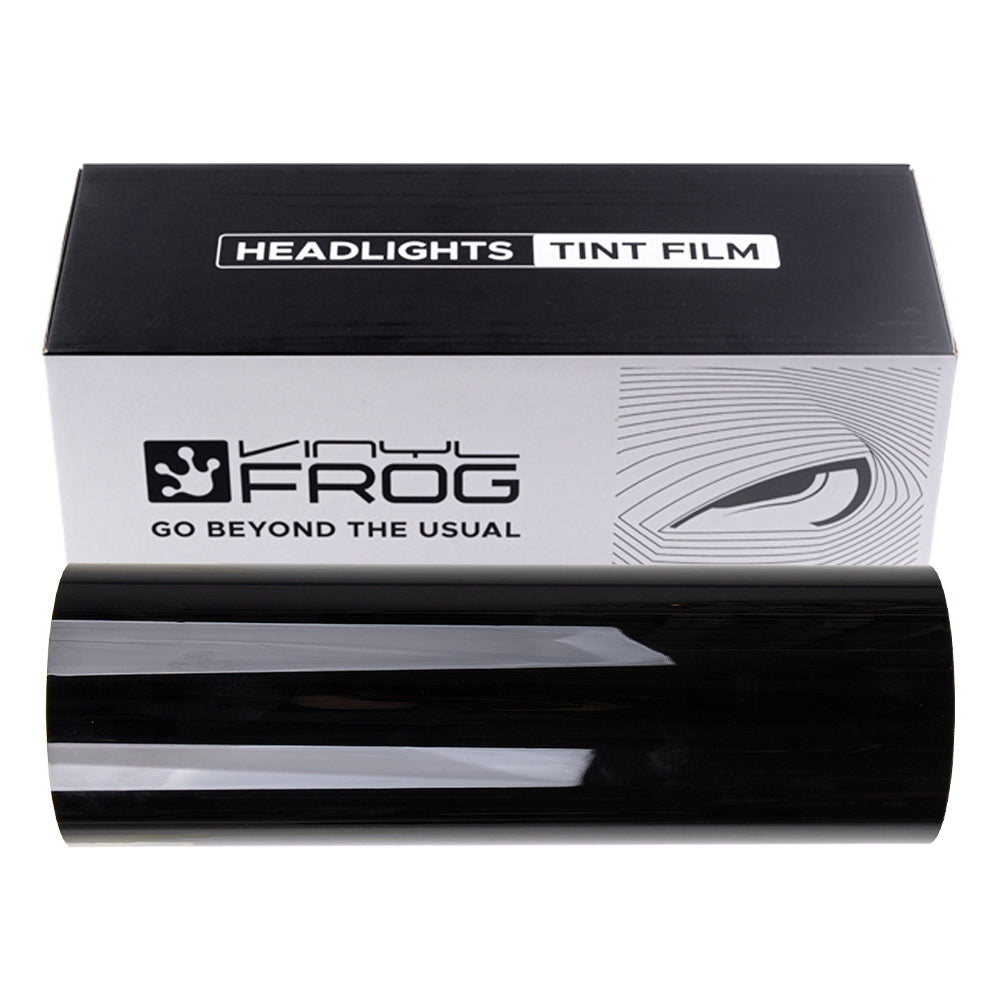 Self-healing Deep Black Headlight Tint Film