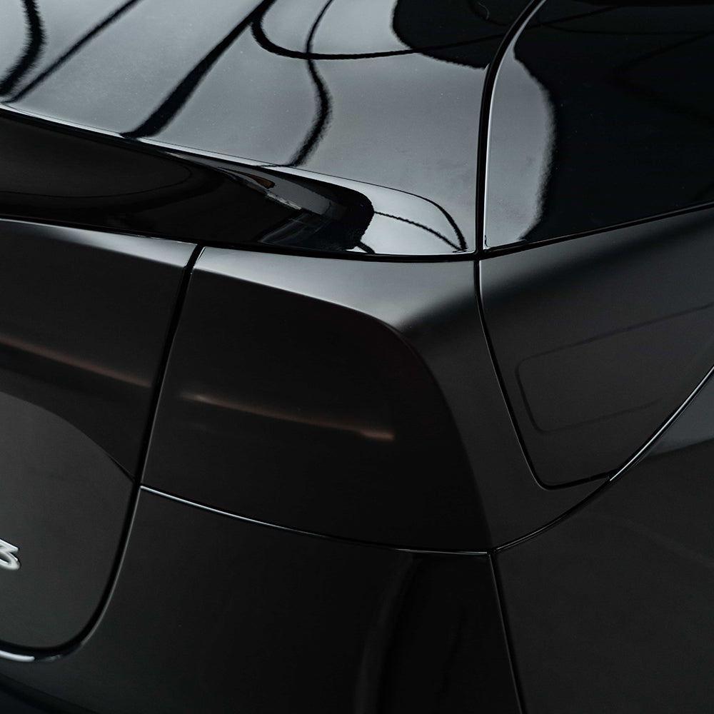 Satin Black Headlight Film with Air Channel Paper Liner – vinylfrog