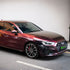 Audi wrapped in Rainbow Drift Black Red vinyl wrap.