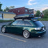 Audi wagon wrapped in Glossy Metallic Gotland Green vinyl wrap.