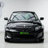 BMW 3 Series 325Li wrapped in Super Glossy Piano Black vinyl wrap.