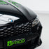 Super Glossy Piano Black car wrap.