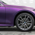 BMW 5 Series wrapped in Matte Russian Violet Vinyl Wrap.