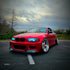 Glossy Metallic Vampire Red Car Wrap 