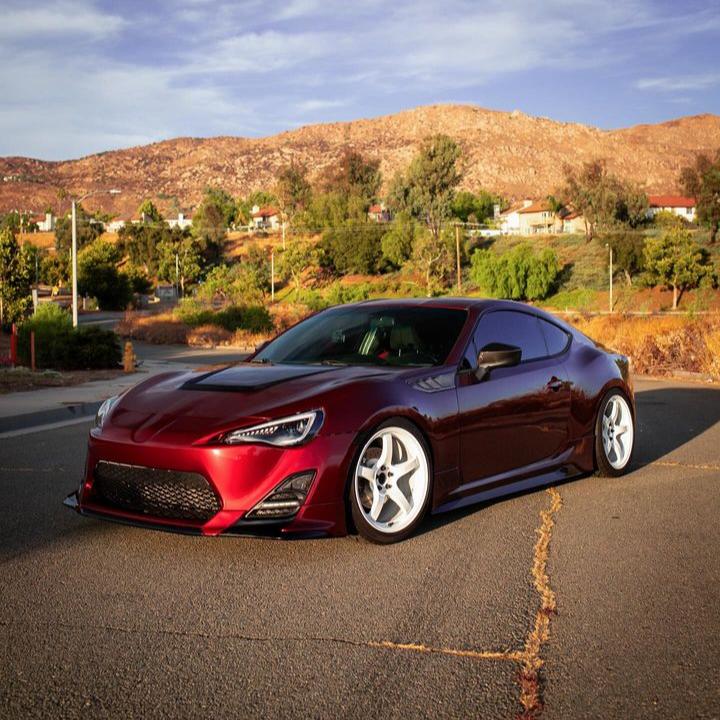Glossy Metallic Rufous Red ca wrap.