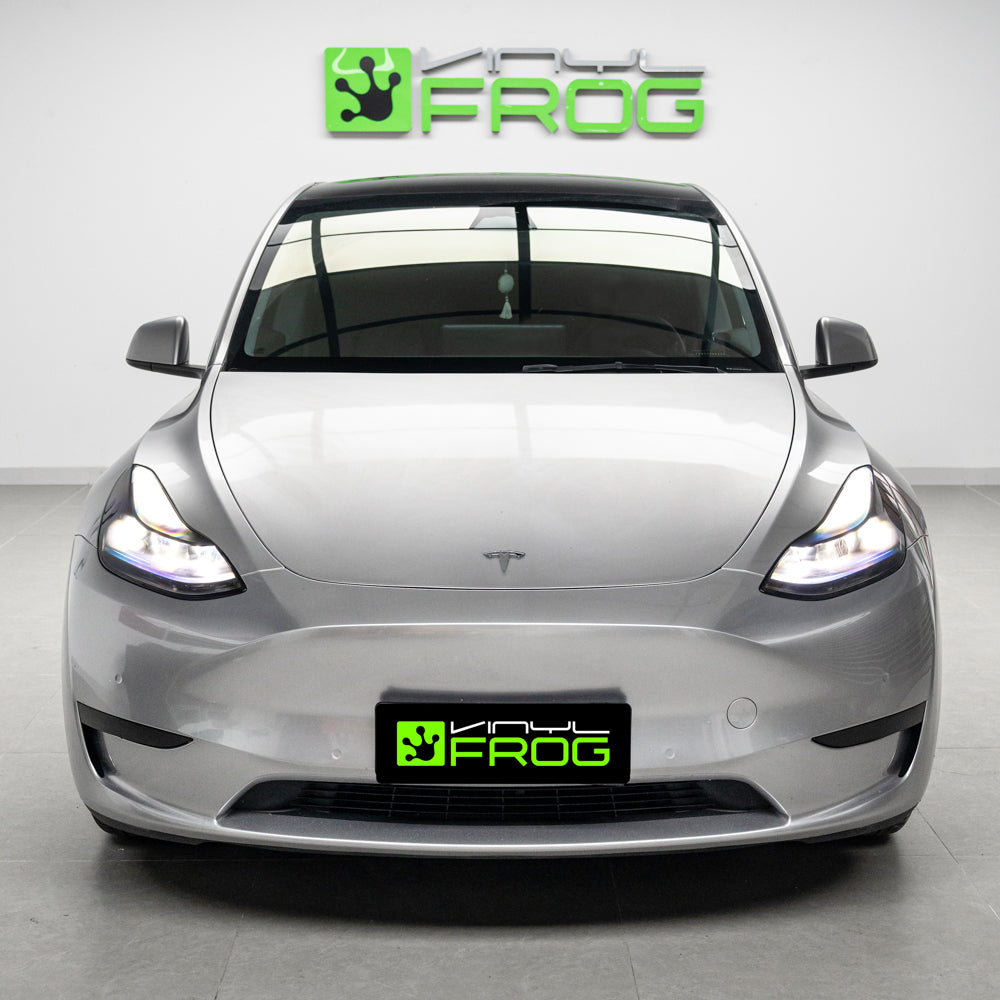 Self-healing Soft Gray Headlight Tint