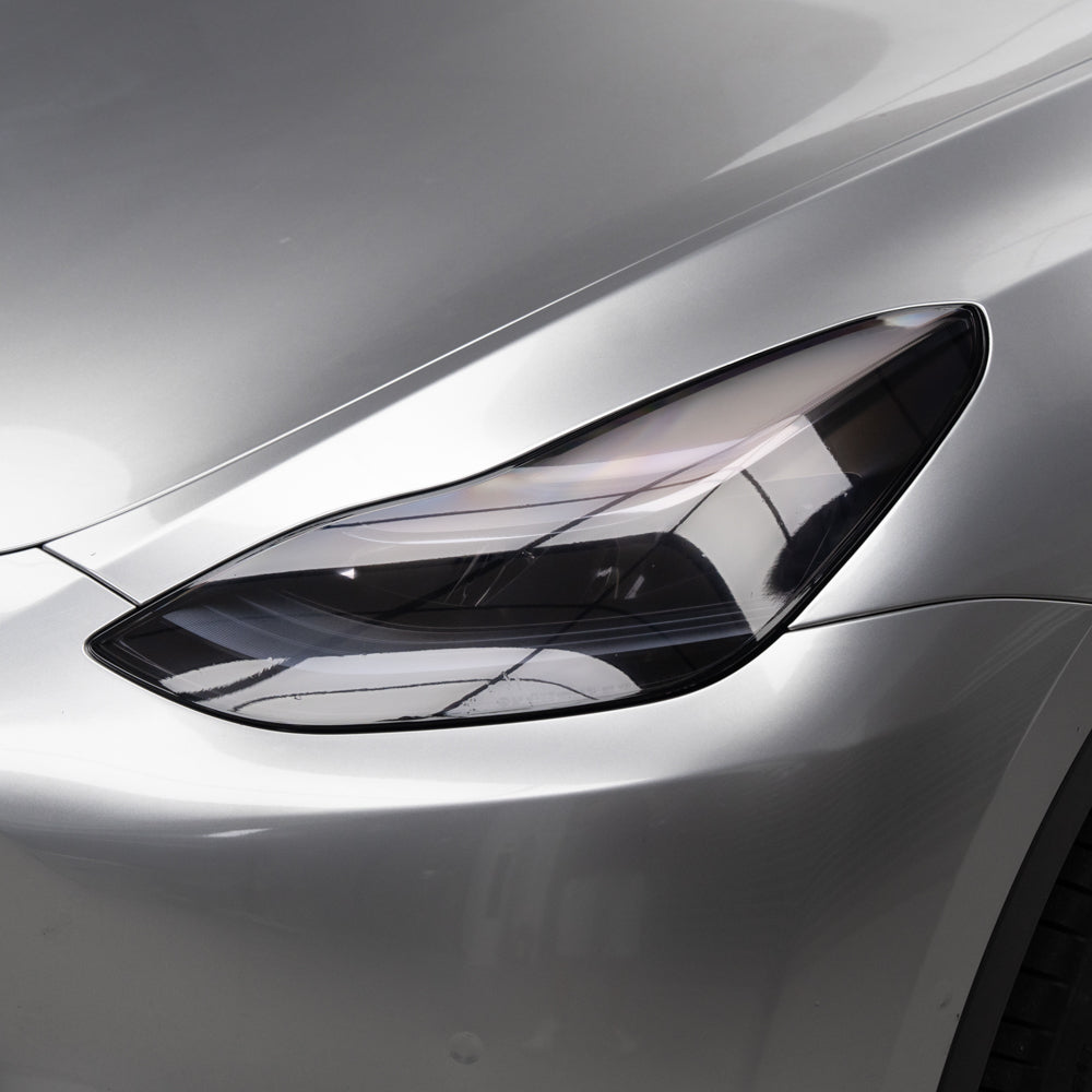 Self-healing Soft Gray Headlight Tint