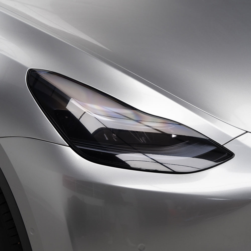 Self-healing Soft Gray Headlight Tint