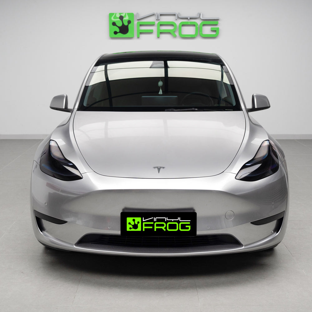 Self-healing Soft Gray Headlight Tint