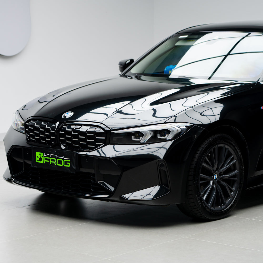 Super Glossy Piano Black Vinyl Wrap