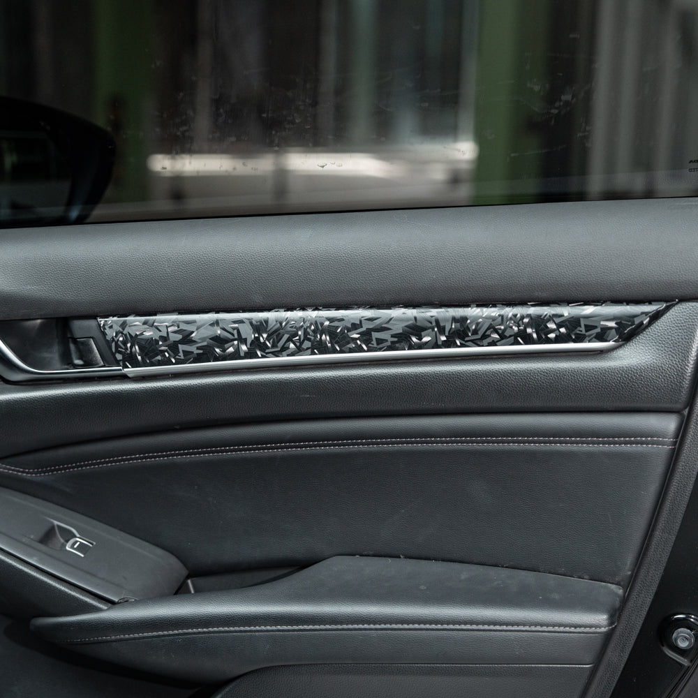 Shadow Forged Black Carbon Fiber Vinyl Wrap