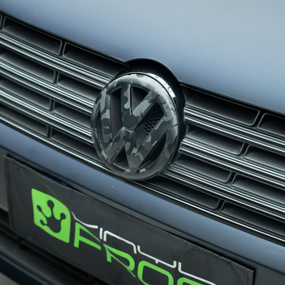 Camouflage Black Carbon Fiber Vinyl Wrap