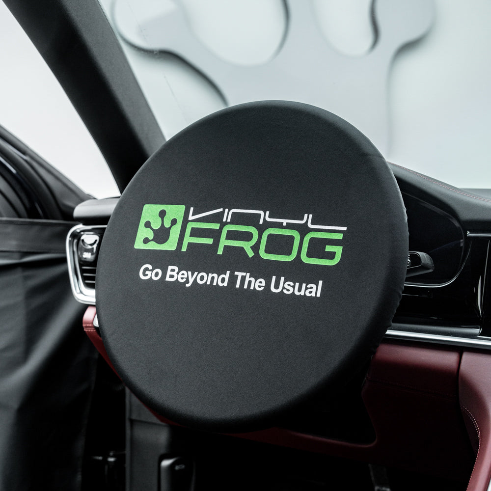 VinylFrog Waterproof Car Steering Wheel Cover Easy to Install