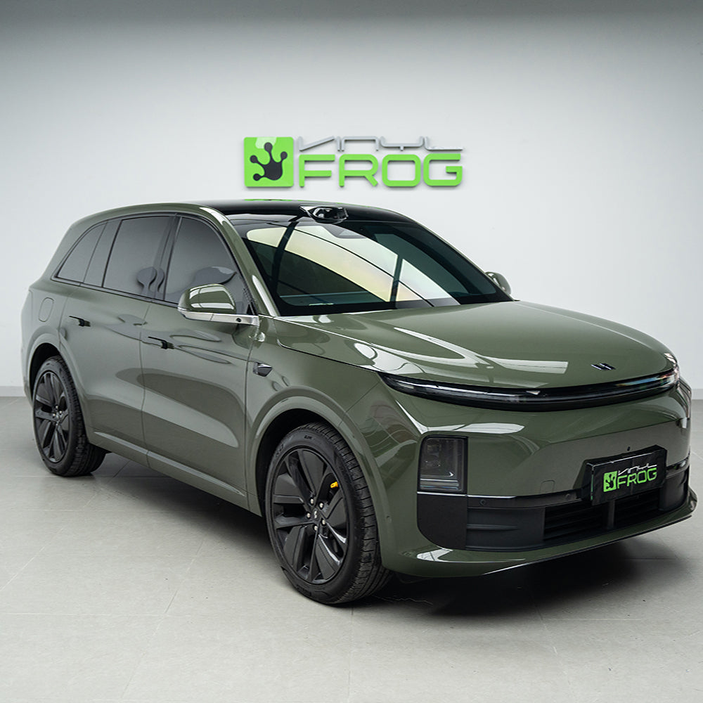 High Glossy Rifle Green Vinyl Wrap