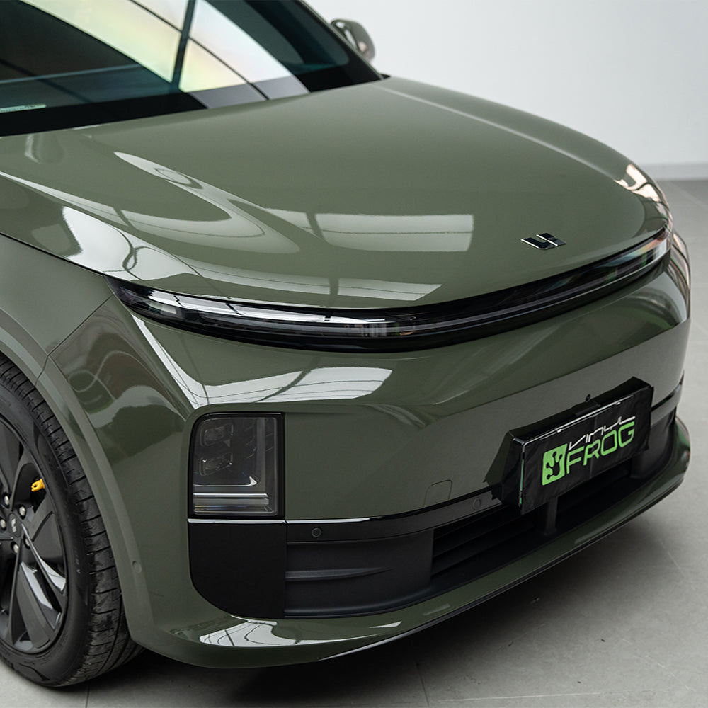 High Glossy Rifle Green Vinyl Wrap