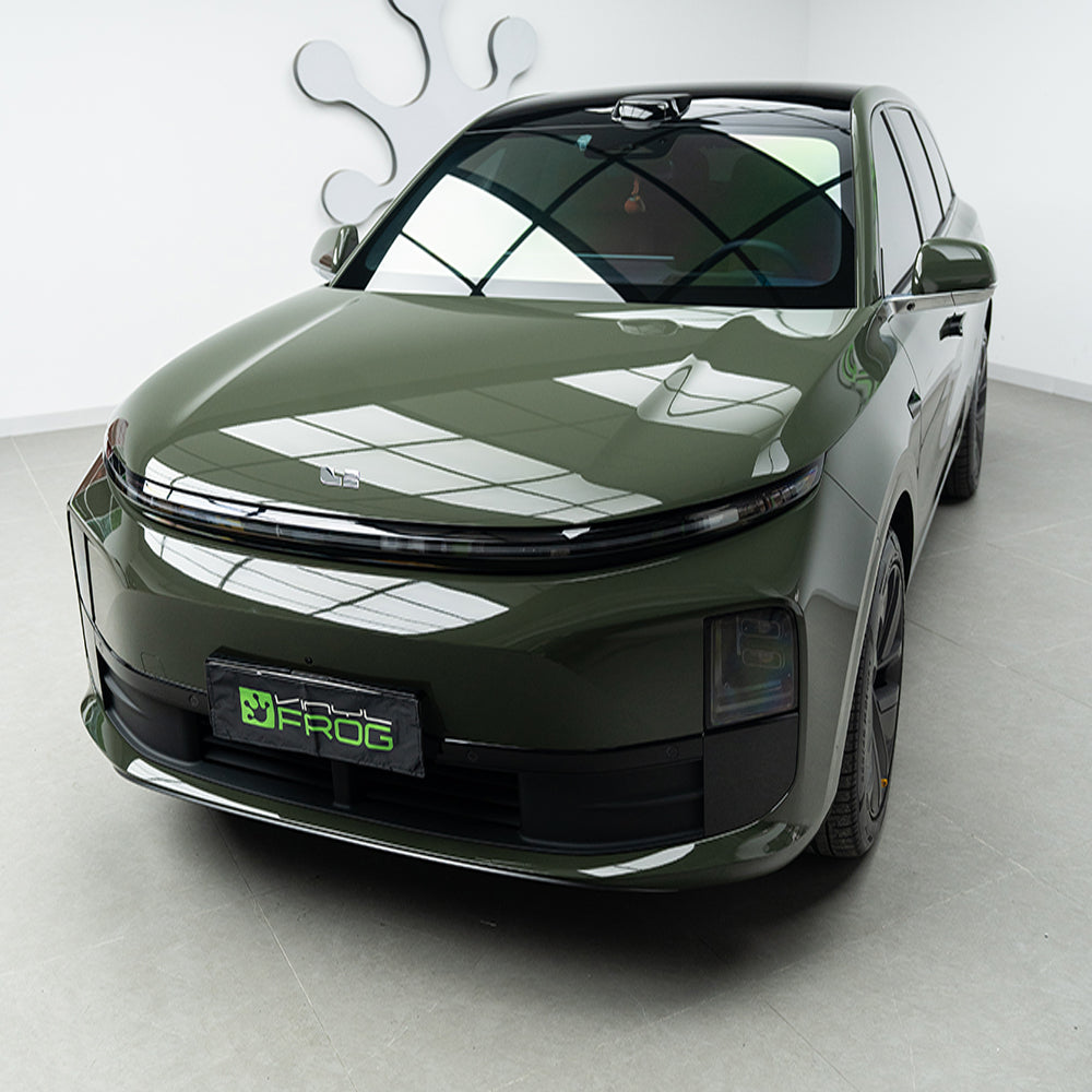 High Glossy Rifle Green Vinyl Wrap