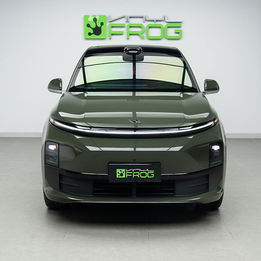 High Glossy Rifle Green Vinyl Wrap