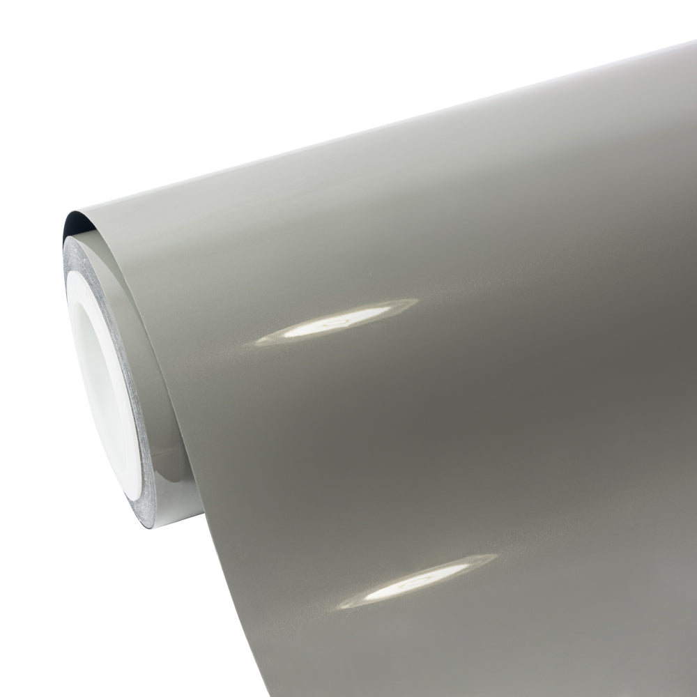 Glossy Metallic Emerald Gray Vinyl Wrap