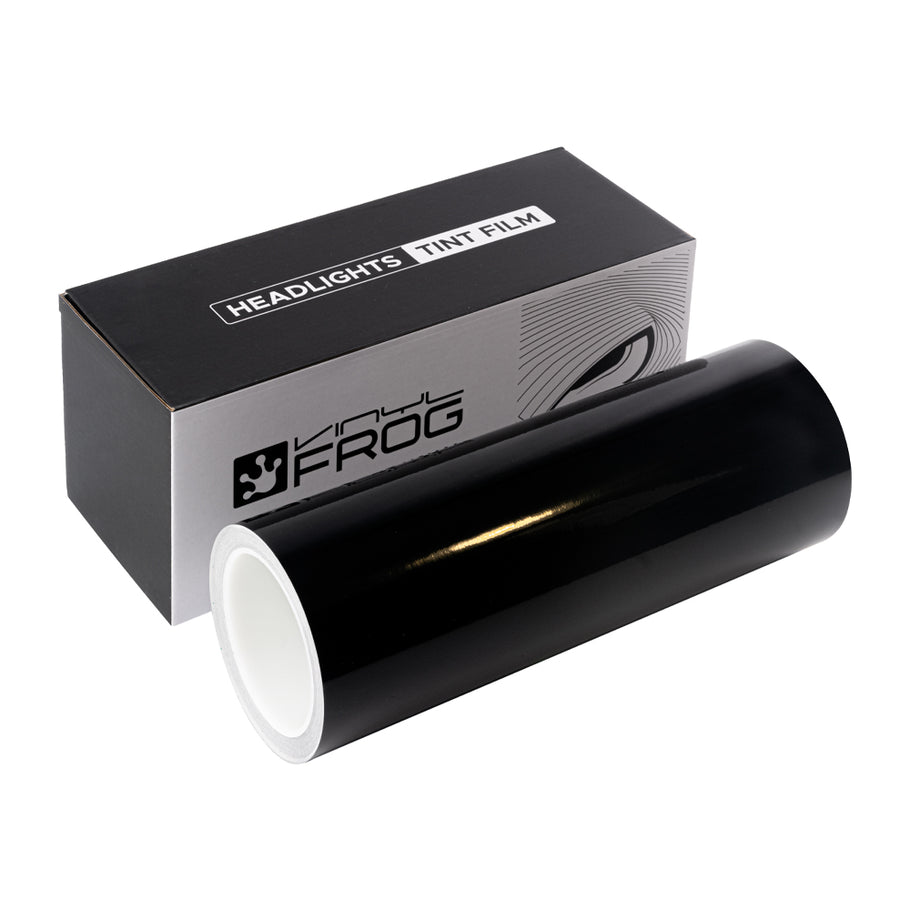 Deep Black Headlight Tint with Air Channel Paper Liner