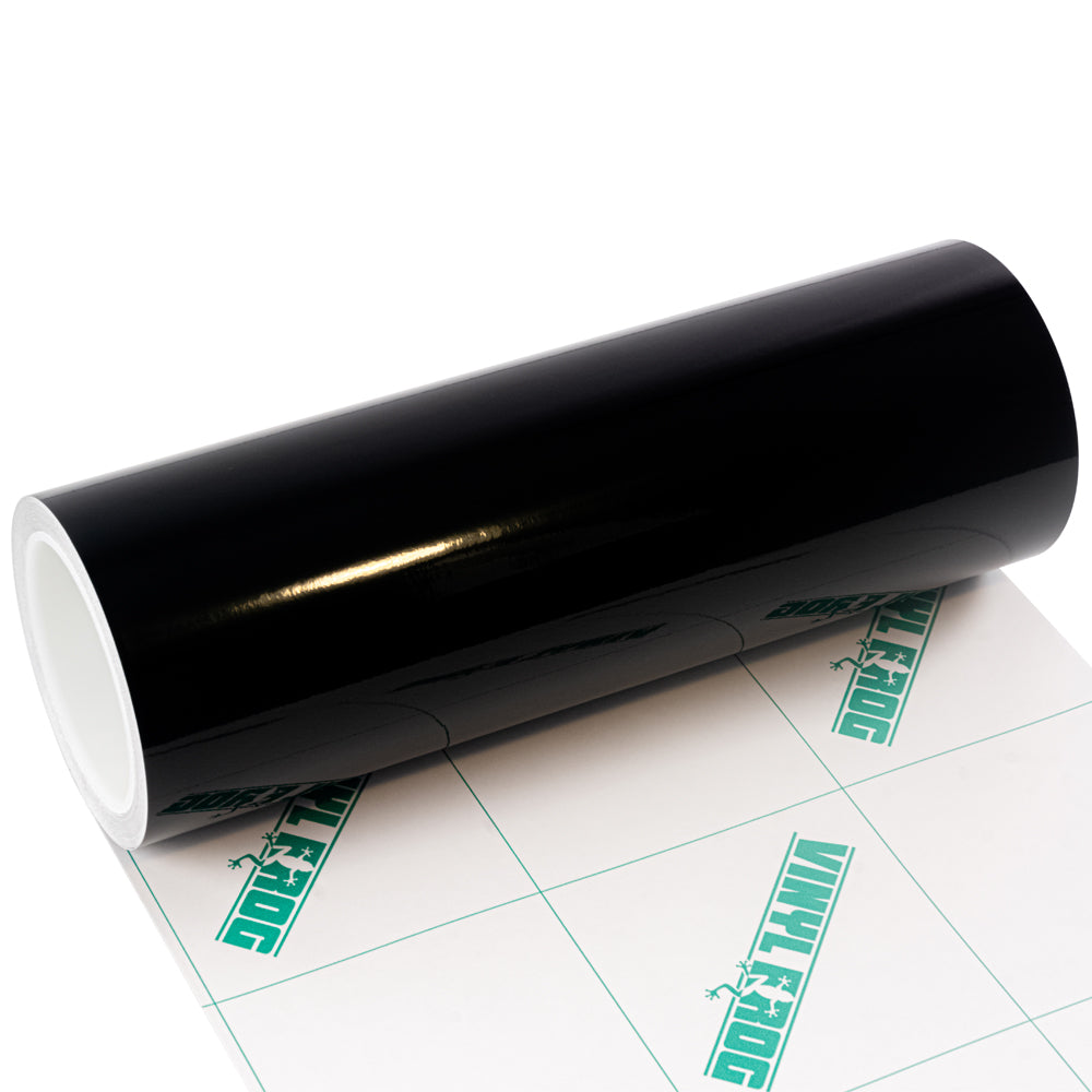Deep Black Headlight Film with Air Channel Paper Liner – vinylfrog
