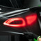Satin Black Headlight Film with Air Channel Paper Liner